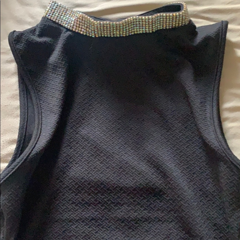 Studded Open Back Top - Picture 2 of 4